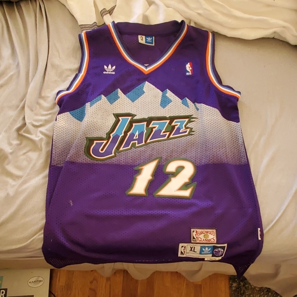 john stockton adidas jersey